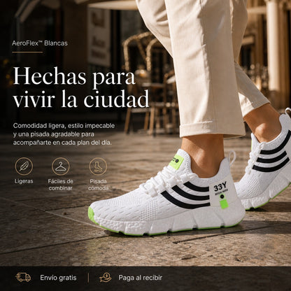 AeroFlex Blancas – El Paso Premium Que Eleva Tu Verano 💎