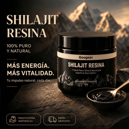 Shilajit 100% Puro - Energía Natural para Afrontar el Verano 💎