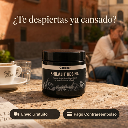 Shilajit 100% Puro - Energía Natural para Afrontar el Verano 💎